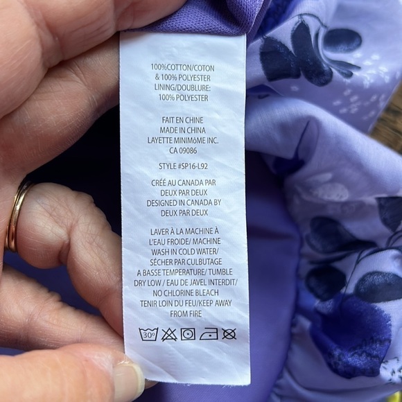 Deux Par Deux Girls Spring Summer Dress - Picture 10 of 10